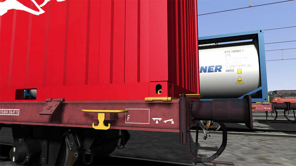 Railworks Downloadpack - Containerwagen Lgs 580 CE